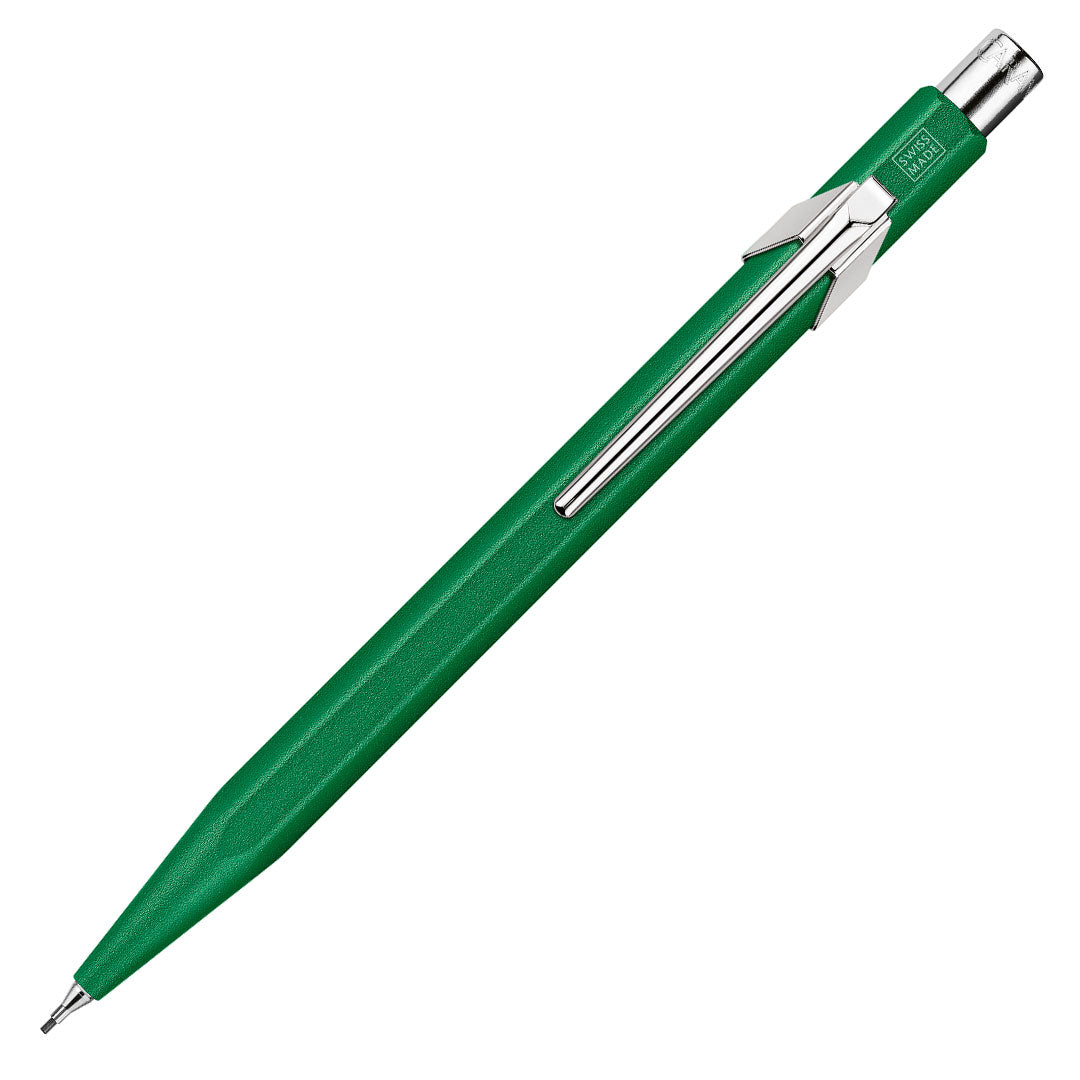 Caran d'Ache 844 Colormat X Mechanical Pencil - 0.7mm Green Drafting Pencil for Artists, Architects & Designers - Perfect for Sketching, Technical Drawing & Writing
