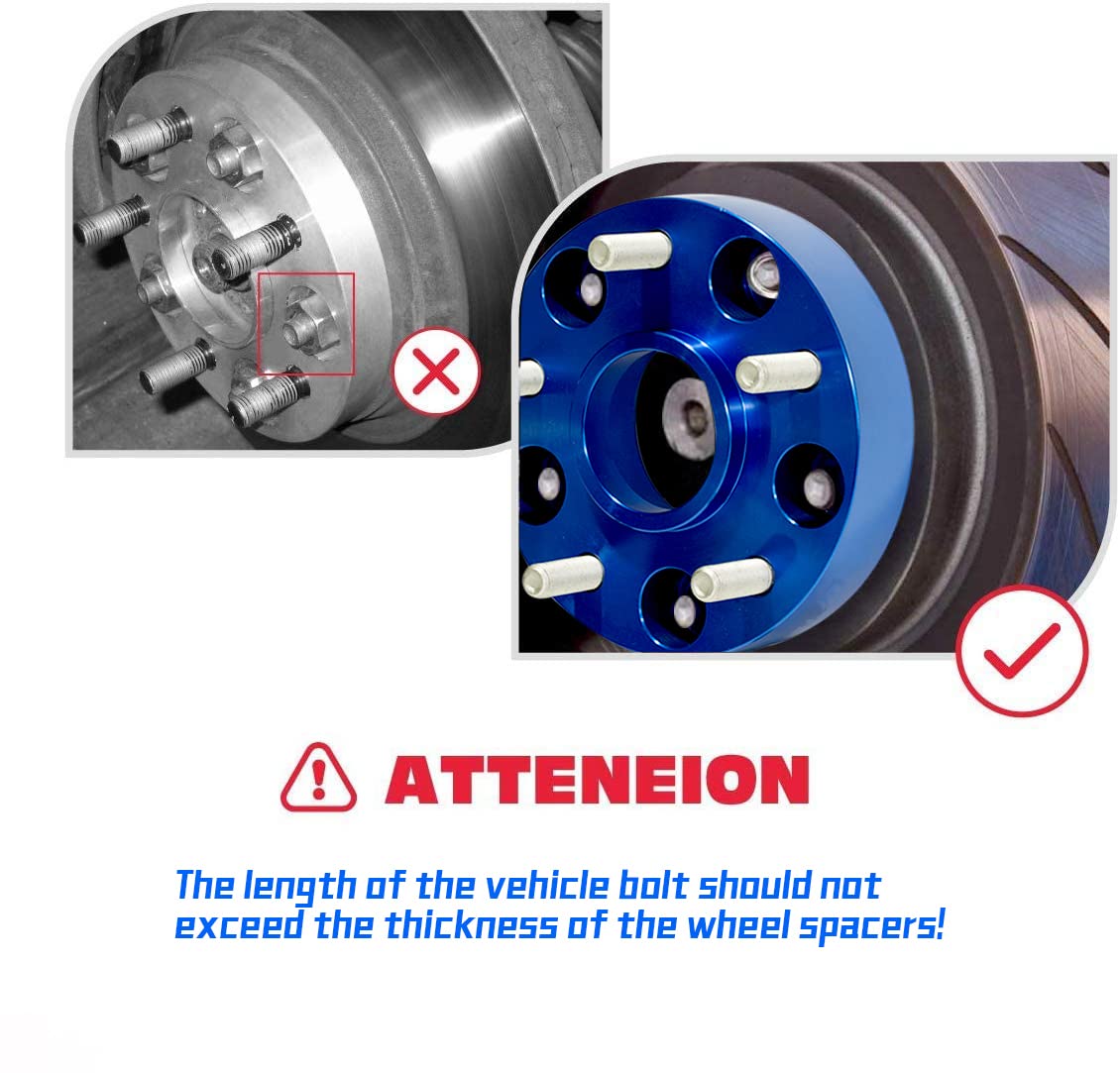 2-Pack 8x180 Forged Wheel Spacers (3