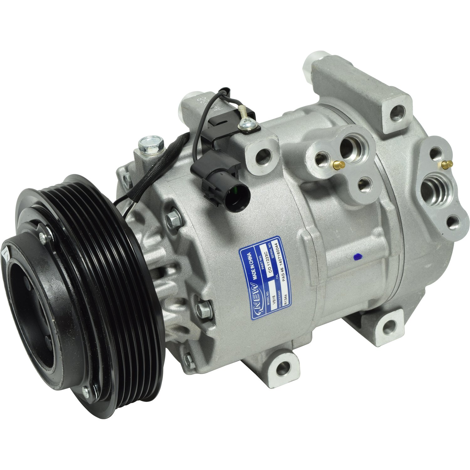 UAC CO 11223C Air Conditioning Compressor - High Performance Auto AC Compressor for Car & Truck Cooling Systems | Perfect for Summer Driving & Vehicle Maintenance