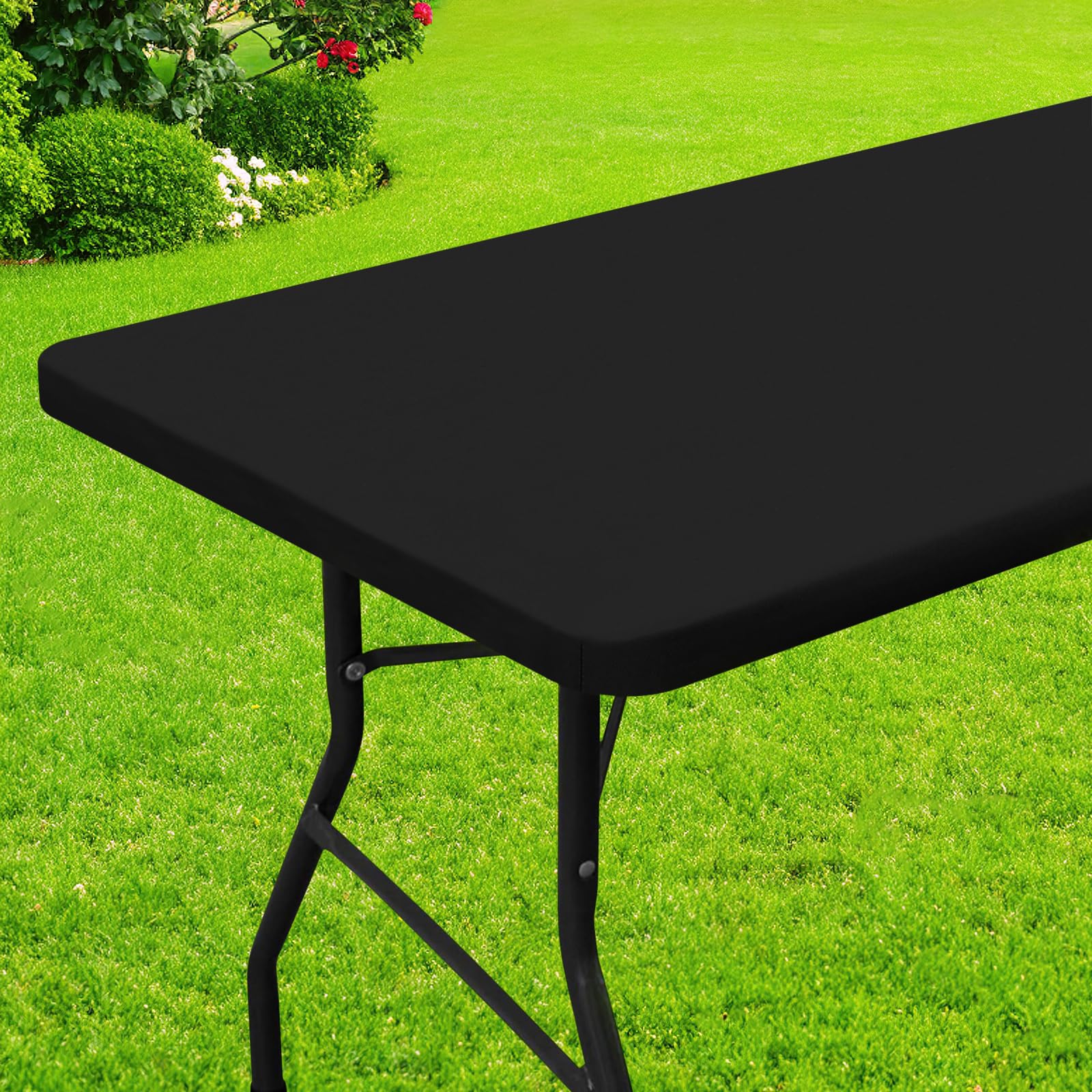 Waterproof Elastic Fitted Rectangle Picnic Tablecloth - 30
