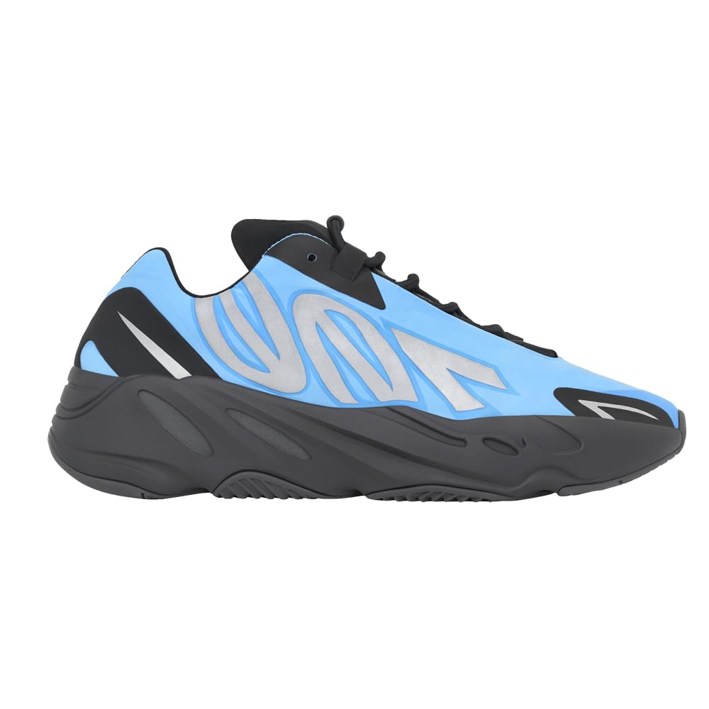 Adidas Men's Yeezy 700 MNVN Lace-Up Sneakers - Blue | Comfortable Casual Shoes for Running, Gym & Streetwear Fashion