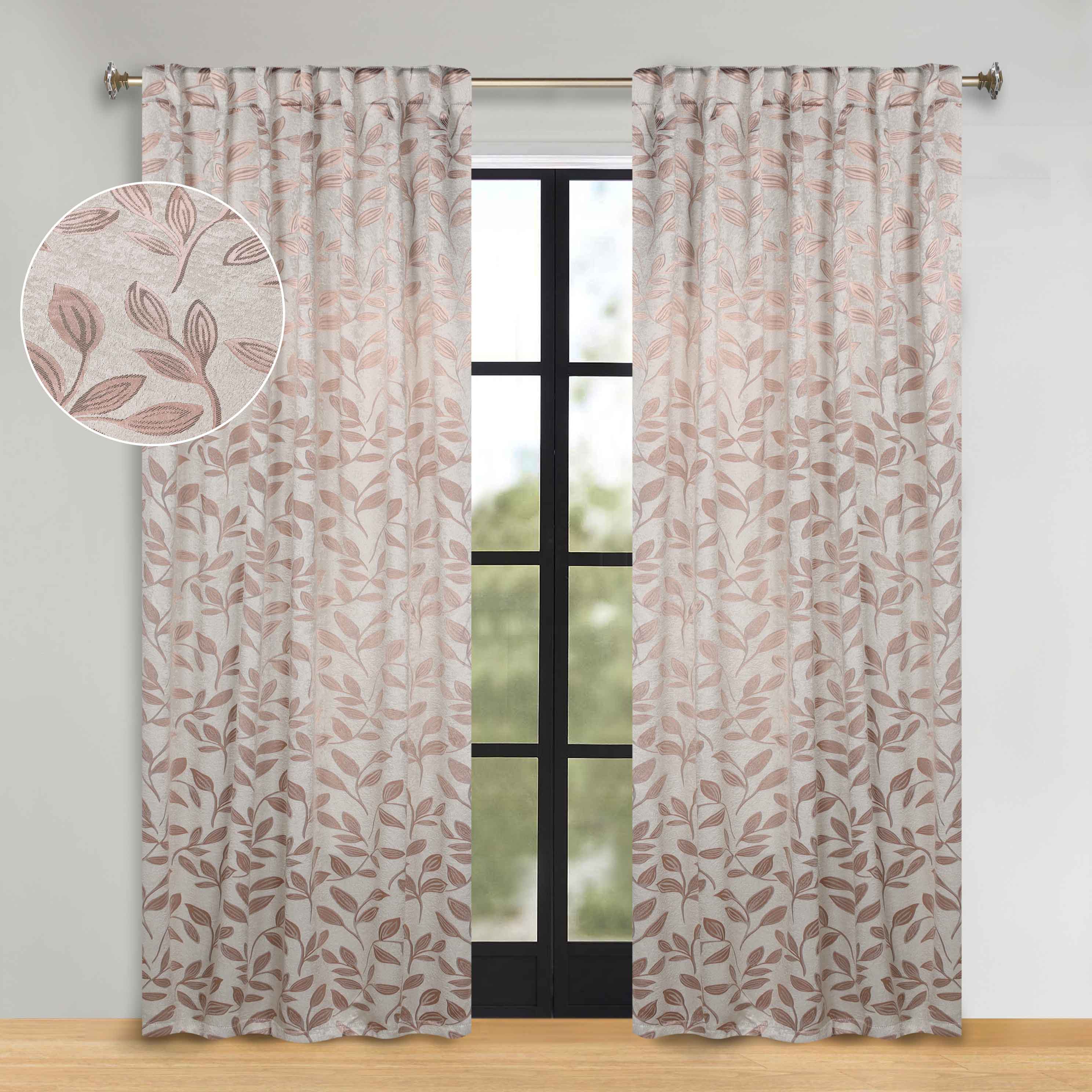 Premium Blackout Curtains for Bedroom - Super Soft Thermal Insulated Room Darkening Drapes with Back Tab Design (Set of 2 Panels) - Perfect for Nursery, Home Theater & Shift Workers