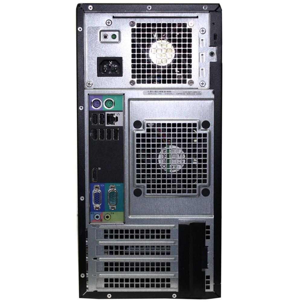 Dell Precision T1600 Workstation PC - Intel Xeon E3-1225 Quad Core 3.1GHz (Up to 3.4GHz), 8GB DDR3 RAM, 120GB SSD + 500GB HDD, DVD Drive, Intel HD P3000 Graphics, Windows 10 Pro with Keyboard & Mouse - Perfect for CAD, Video Editing & Business Workstations