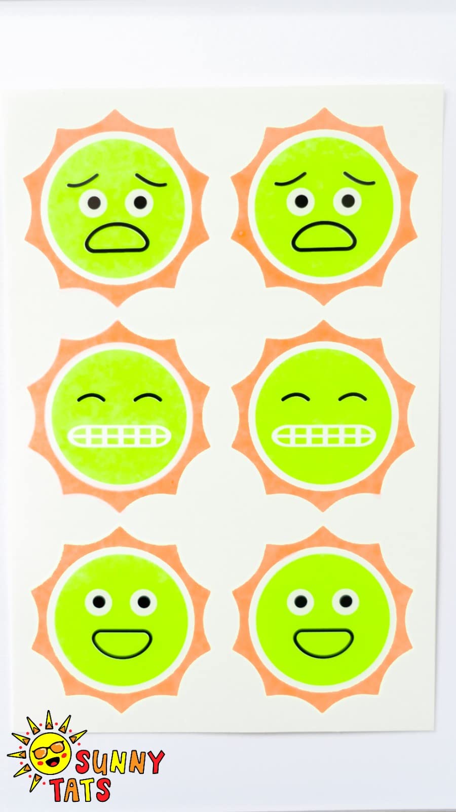 SunnyTats Temporary UV Tattoos - Fun Body Art for Summer, Festivals & Beach Parties | Safe, Washable & Long-Lasting