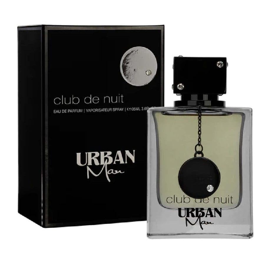 Club de Nuit Urban Cologne for Men - 3.55 oz (105ml) Eau de Toilette Spray - Long Lasting Fresh Scent - Perfect for Date Night, Office & Special Occasions
