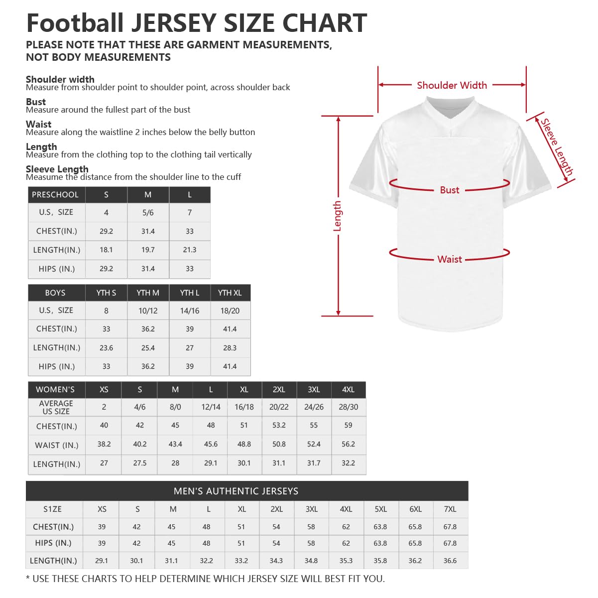 Custom Personalized Football Jerseys - Stitched & Printed Name/Number - Men's Women's Youth Team Uniform Shirts - Perfect for Fans, Gifts & Game Day Outfits