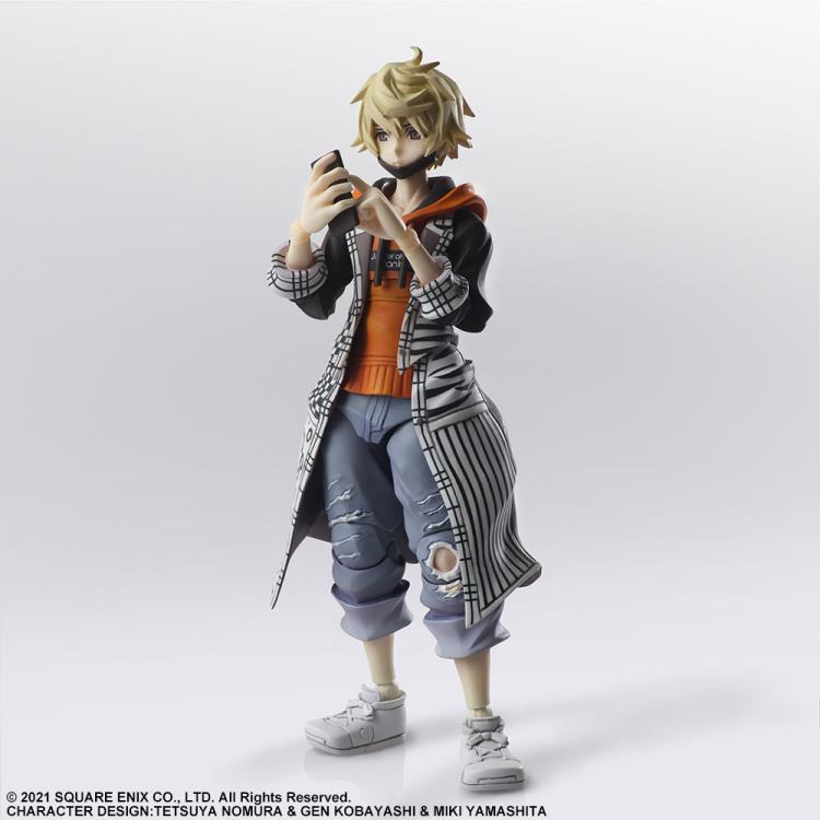 Bring Arts Rindo Neo Action Figure - The World Ends with You Collectible by Square Enix - Perfect for Anime Fans, Gaming Displays & Collector's Shelves