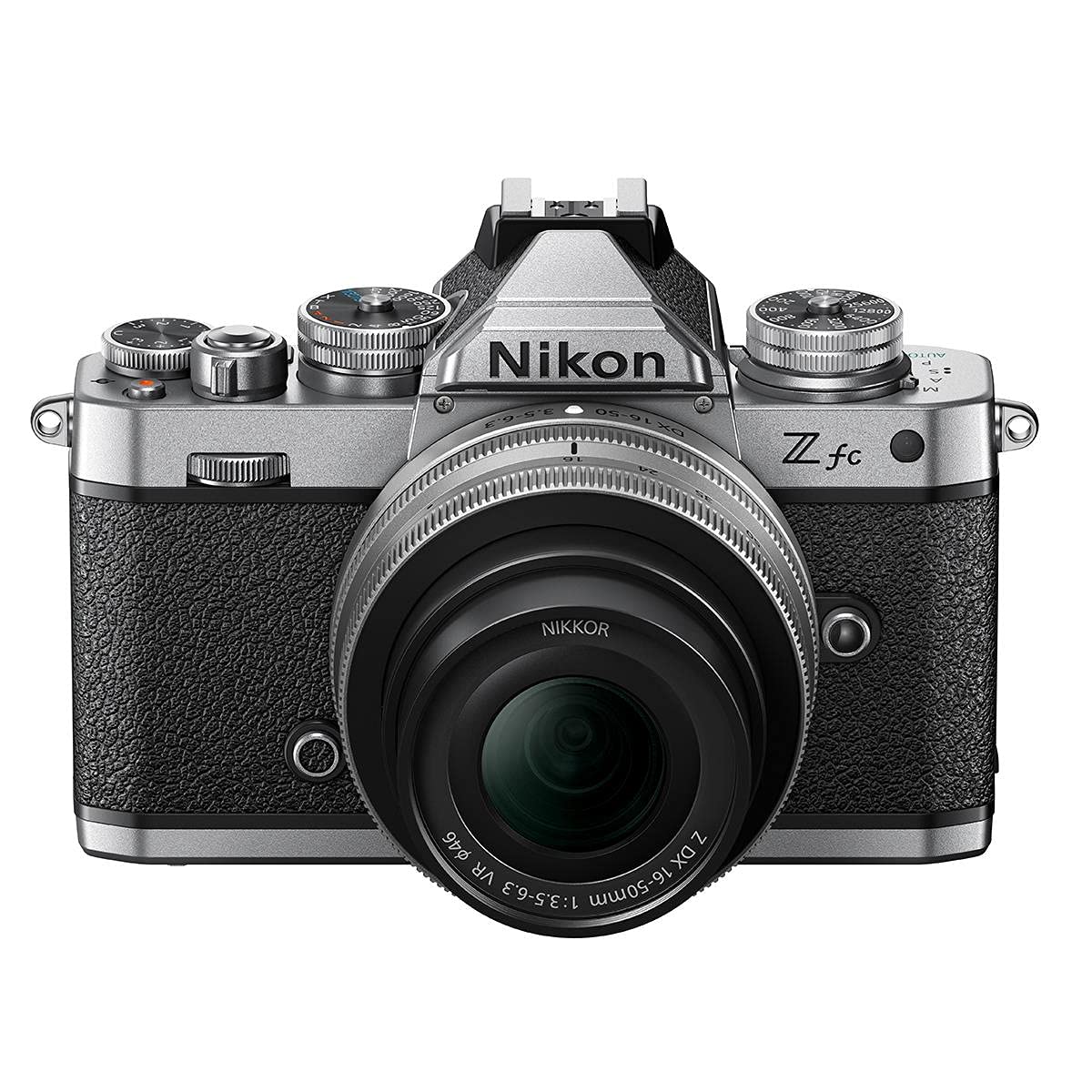 Nikon Z fc Mirrorless Camera Kit with 16-50mm & 50-250mm Lenses | DX-Format | VR Stabilization | Silver & Black | FTZ II Adapter Included | Perfect for Travel Photography, Vlogging & Street Shooting