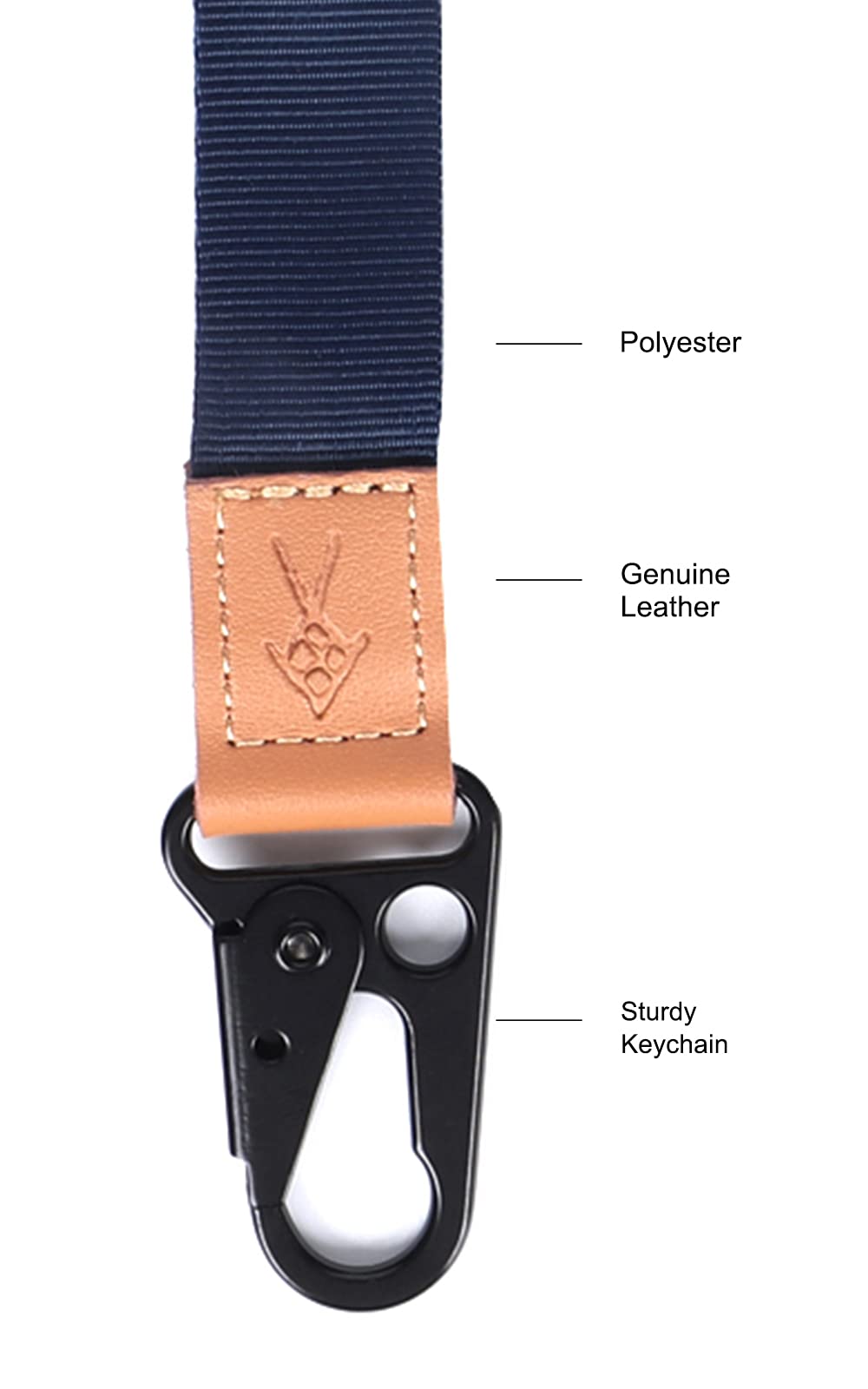 Cool Lanyards for Keys & ID Badges - Neck Strap Key Holder for Work & Events