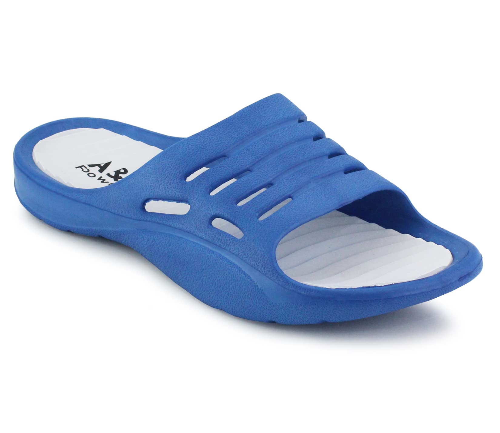 **A&H Footwear Women's Lightweight EVA Slip-On Slides - Comfortable Pool & Beach Sandals, Waterproof Shower Slippers for Indoor, Bathroom, and Outdoor Use**