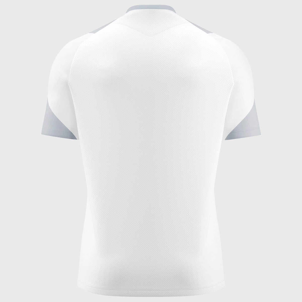 Macron Barbarians Rugby Poly Dry Performance Tee - White 2025 | Moisture-Wicking Rugby Shirt for Training & Matches