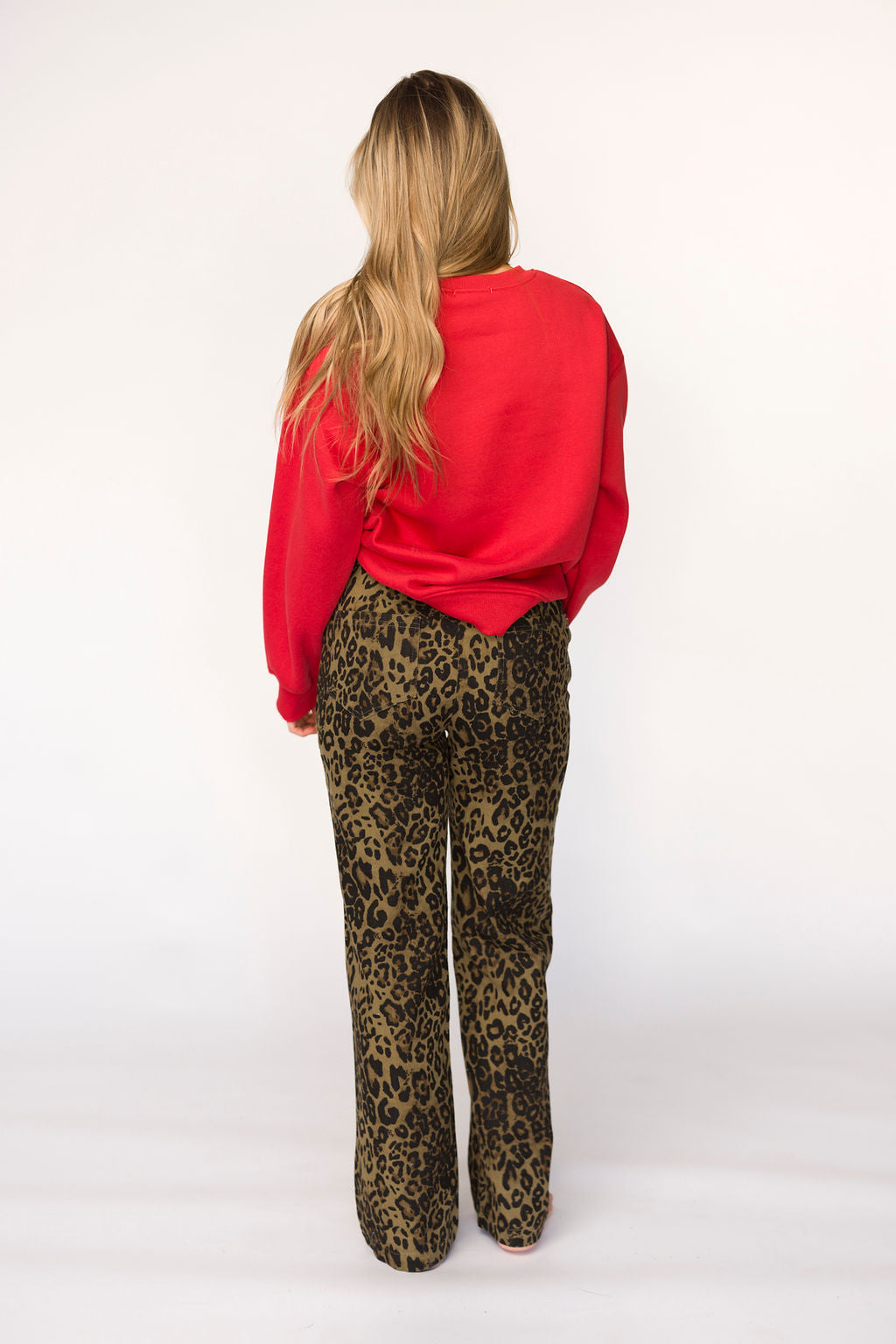 Stylish Maggie Leopard Print Denim Pants for Women - High Waist Skinny Jeans with Stretch Comfort | Perfect for Casual Outfits, Night Out & Streetwear Fashion