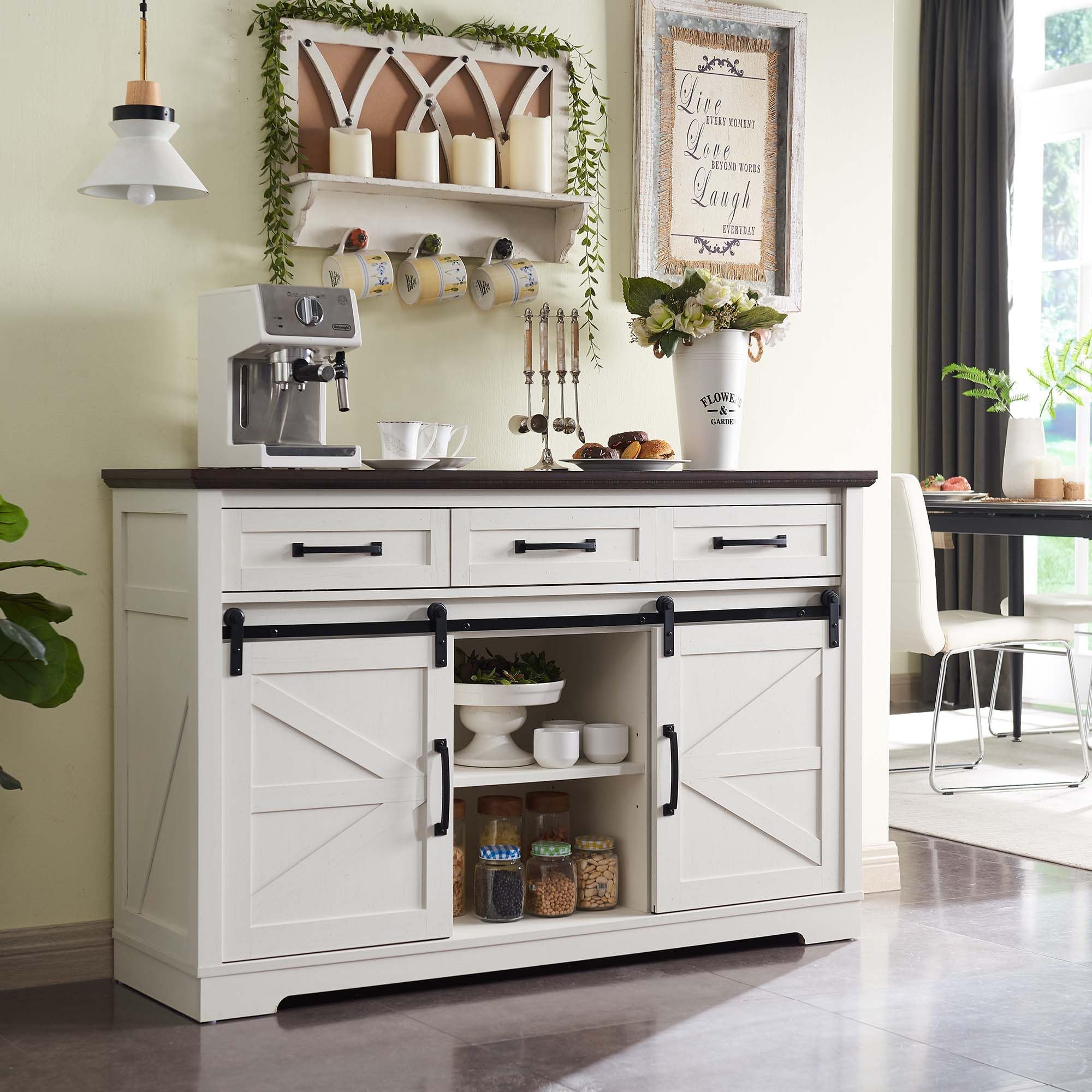 Farmhouse Buffet Cabinet 53