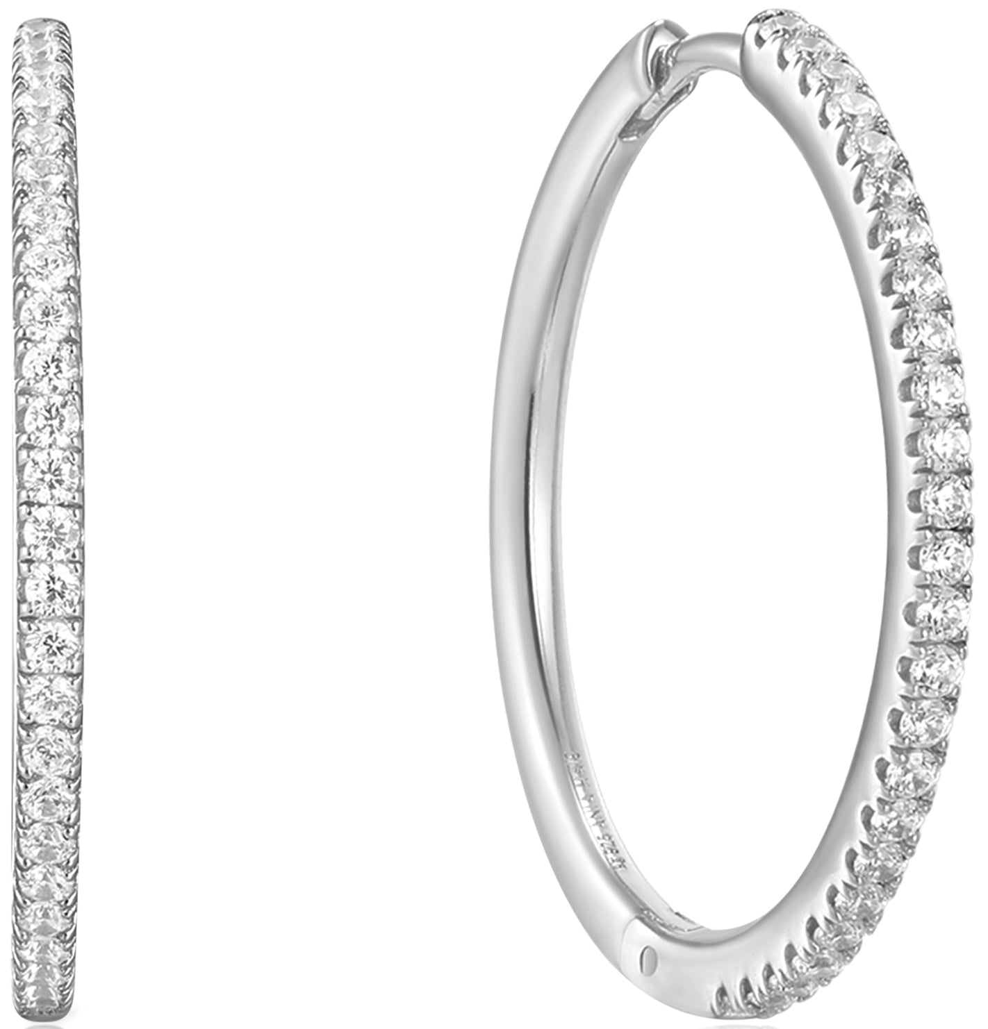 Stylish Glam Hoop Earrings for Women - Trendy Gold & Silver Fashion Jewelry - Perfect for Parties, Weddings & Everyday Wear