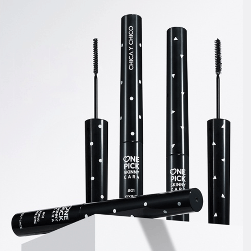CHICA Y CHICO One Pick Skinnycara 3g - Waterproof Mascara for Long Lashes, Volumizing & Lengthening - Perfect for Daily Wear & Special Occasions
