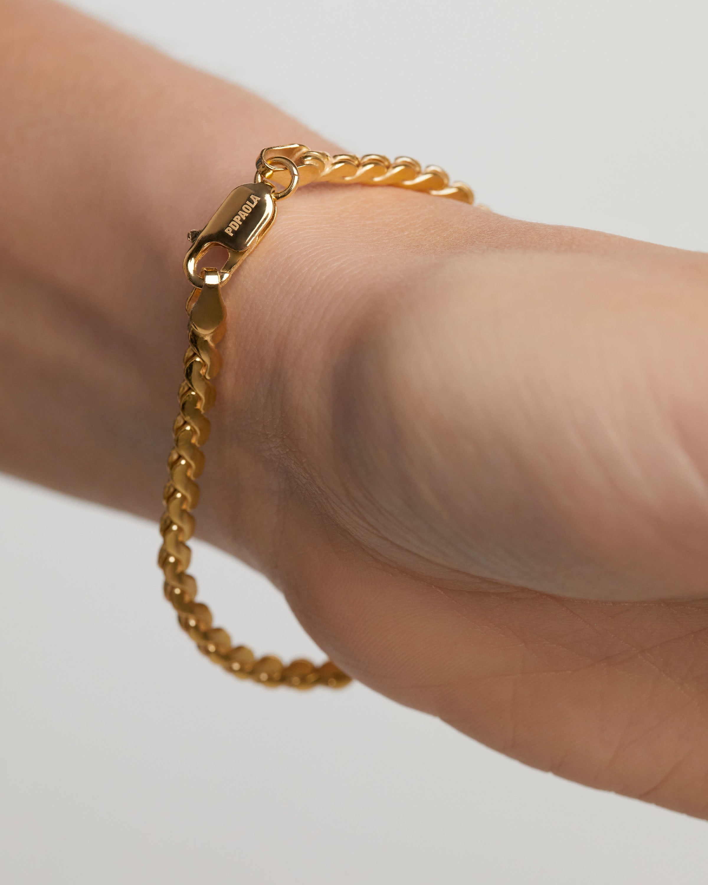 Stylish Large Serpentine Chain Bracelet for Women - Trendy Gold & Silver Layering Jewelry - Perfect for Parties, Dating & Everyday Wear