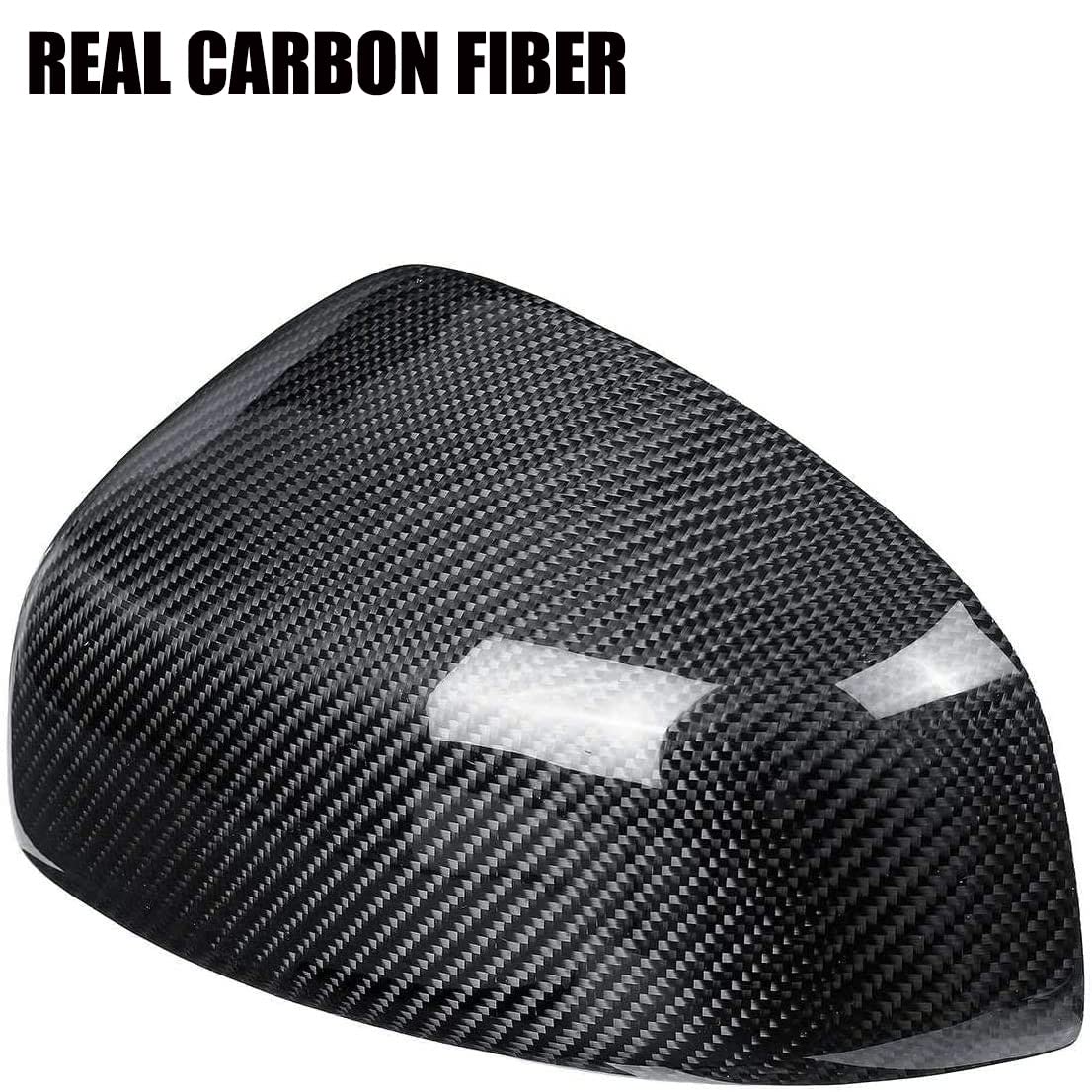 Carbon Fiber Mirror Cap Covers for 2009-2020 Nissan 370Z Z34 - Lightweight & Stylish Replacement Accessories (Pair) - Perfect for Car Enthusiasts & Custom Builds