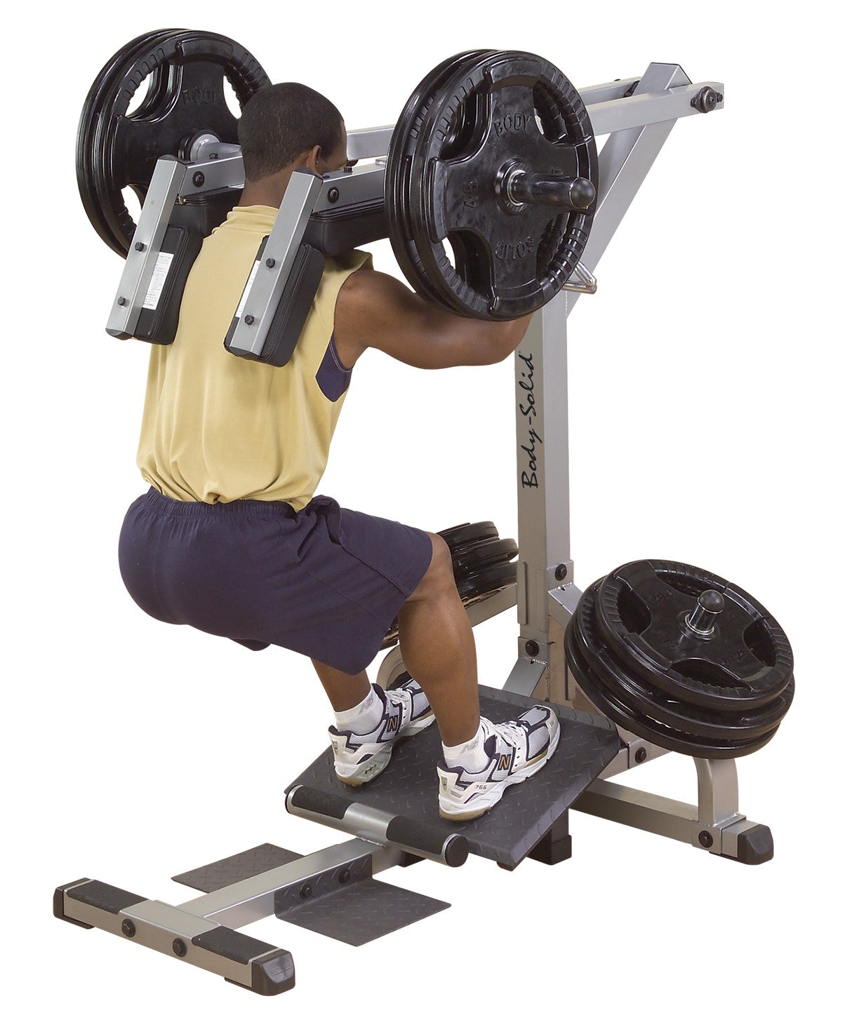 Leverage Squat Calf Machine - Professional Gym Equipment for Leg & Calf Workouts - Perfect for Home Gyms & Fitness Centers