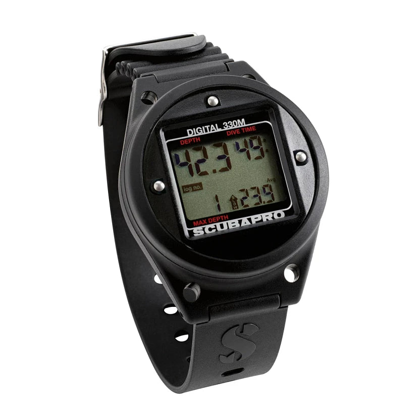 Scubapro Digital 330m Wrist Dive Computer - Professional Underwater Depth Gauge for Scuba Diving, Snorkeling & Water Sports