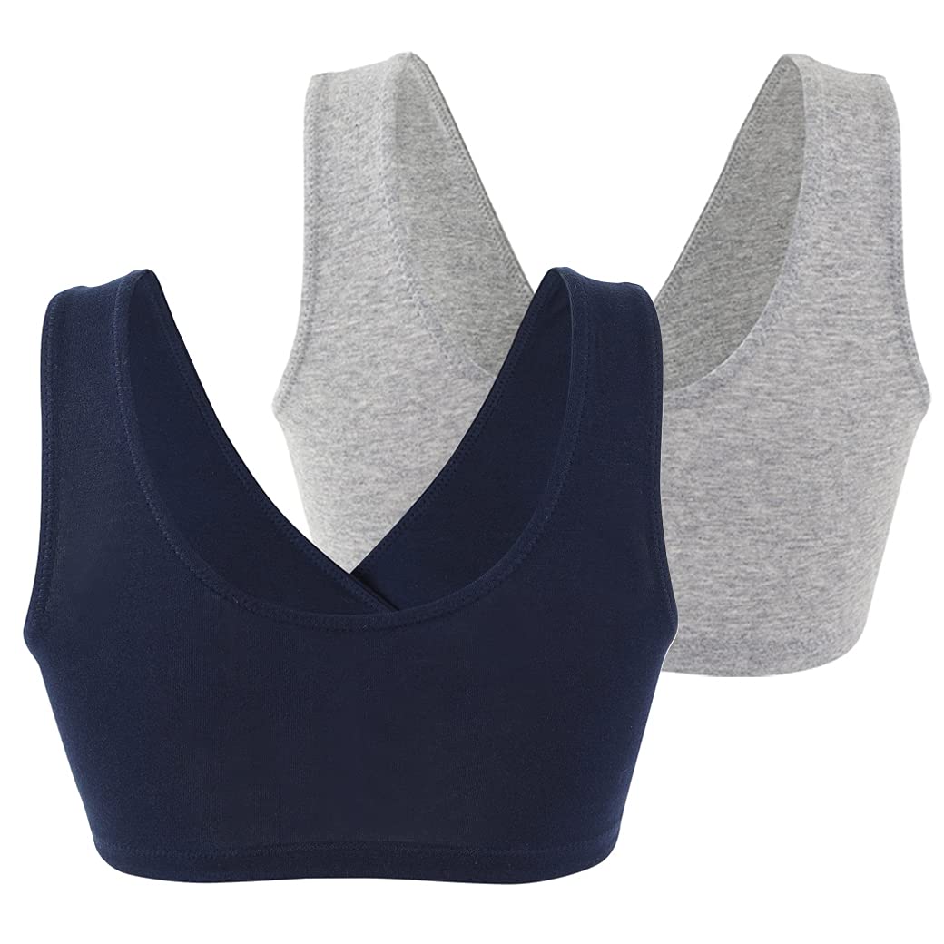 COLOMI Wireless Maternity Nursing Bra - Soft Cotton Breastfeeding Bra for Comfortable Sleep & Everyday Wear - Perfect for Nursing Moms at Home or Work