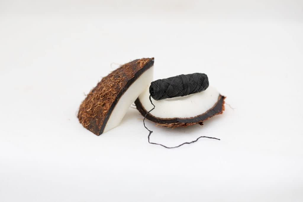Organic Coconut Fiber Dental Floss Refill - Eco-Friendly, No Knot, Extra Strong - Perfect for Travel, Home & On-the-Go Oral Care