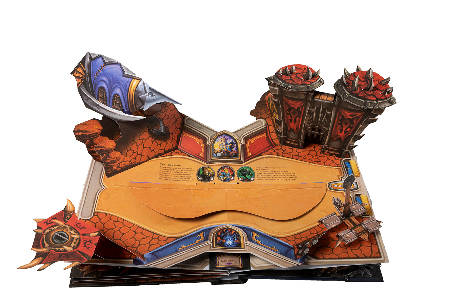 Hearthstone Pop-Up Book - Official Collectible Game Art & Interactive Scenes | Perfect for Fans, Gift Ideas & Tabletop Decor