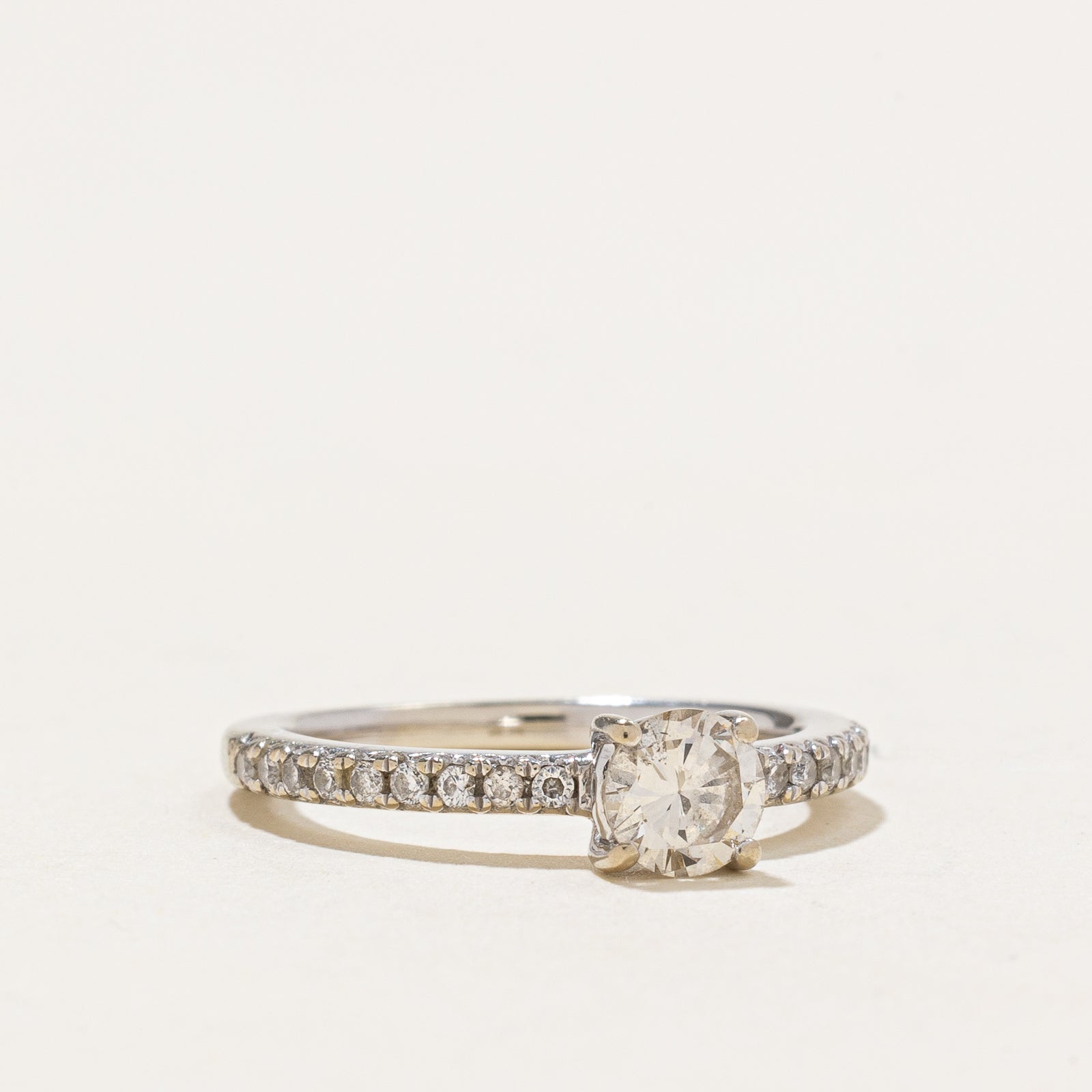 0.53ctw Canadian Diamond Engagement Ring - Size 3.5 | Elegant Wedding Band for Proposals, Anniversaries & Special Occasions