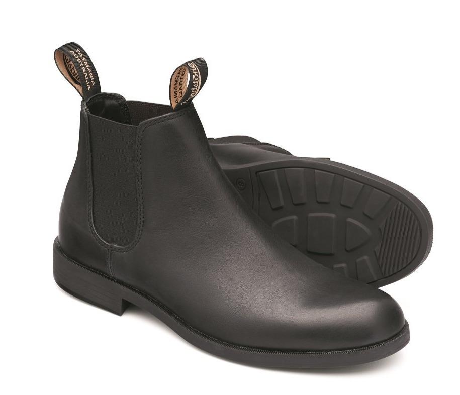 Blundstone 1901 Dress Ankle Boots for Men & Women - Classic Black Leather Chelsea Boots for Work, Casual & Outdoor Wear