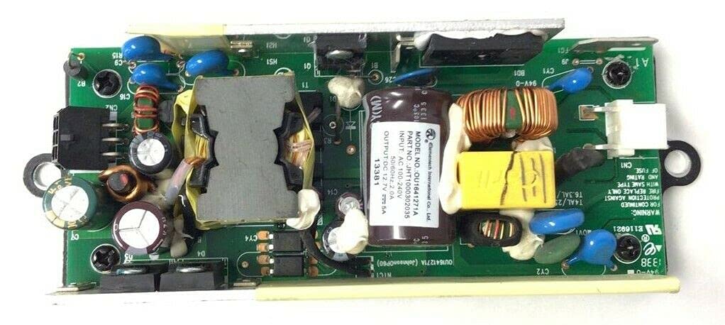 Matrix Fitness Upright Cycle Lower Motor Control Board Controller 1000302035 - AC90-264VAC Input, DC12V 5A Output Replacement Part for Home Gym Equipment Repair & Maintenance