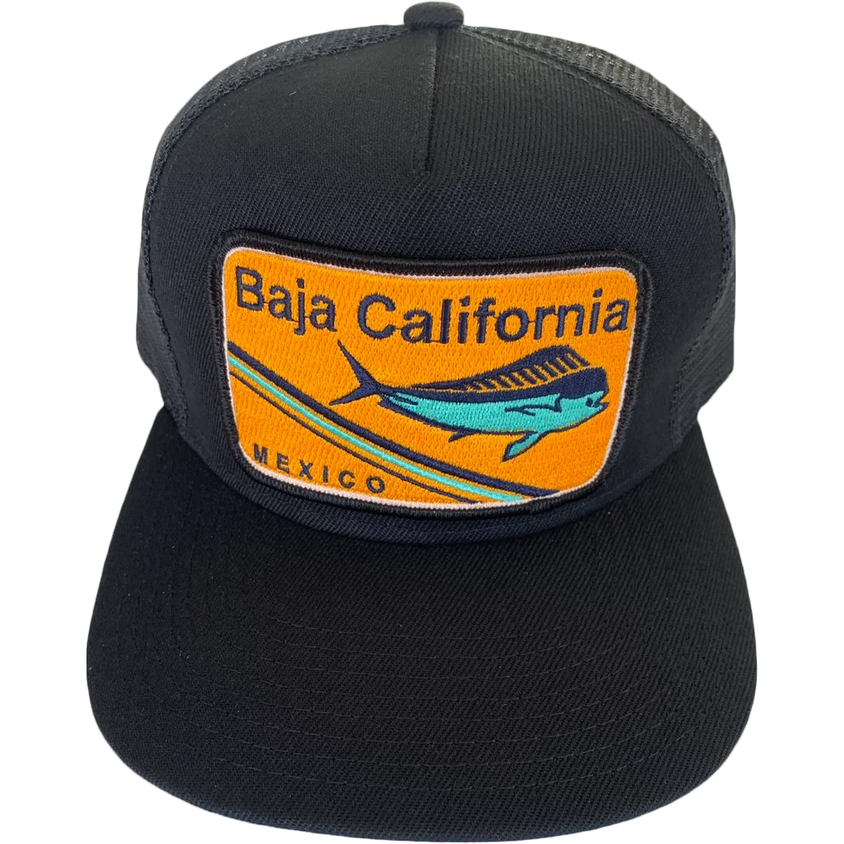 Baja California Trucker Hat - Vintage Style Distressed Baseball Cap for Men & Women - Perfect for Outdoor Adventures, Road Trips, and Casual Wear