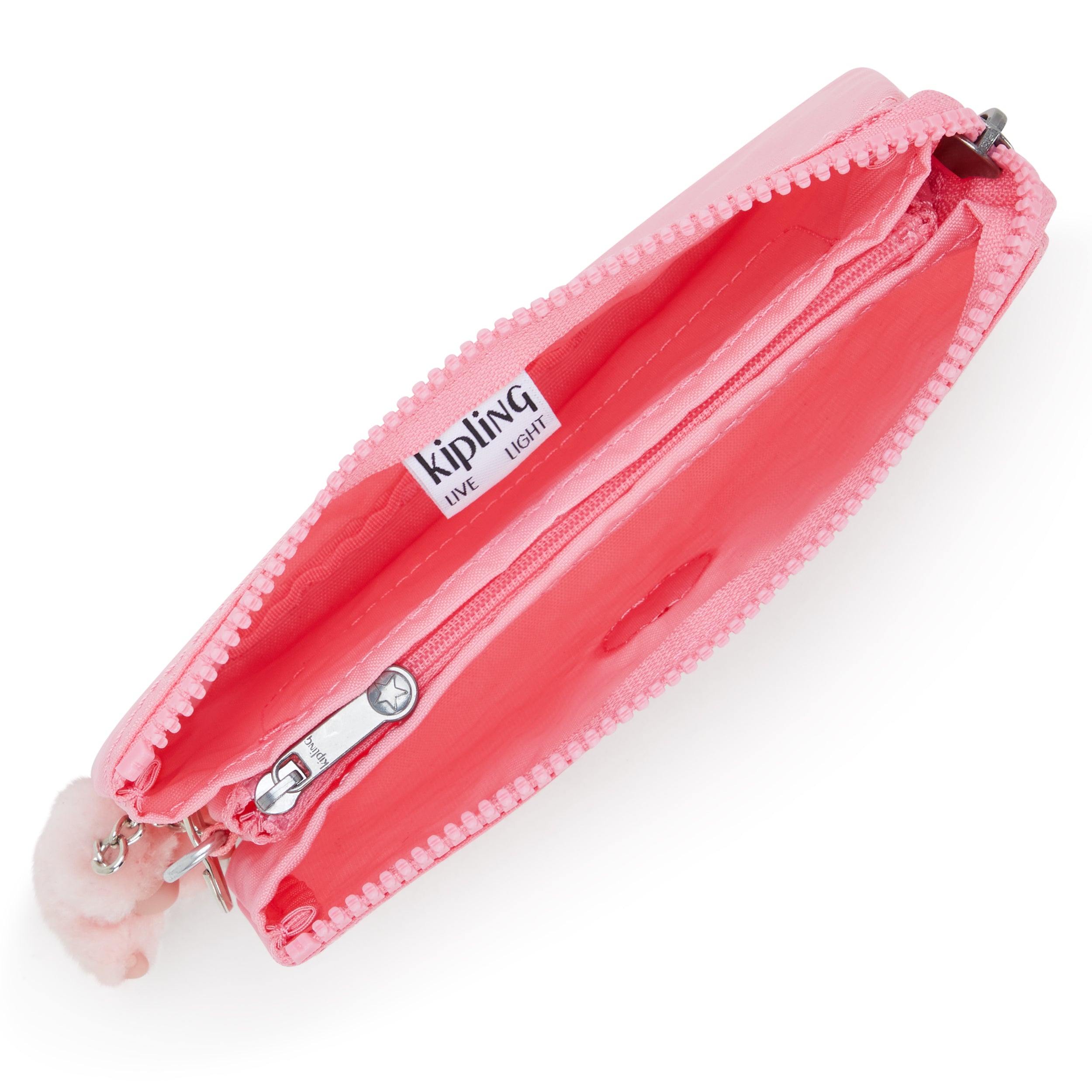 Kipling Creativity Large Pouch - Stylish & Spacious Crossbody Bag for Women | Perfect for Travel, Work & Everyday Use | Enjoyable Blush Pink Color