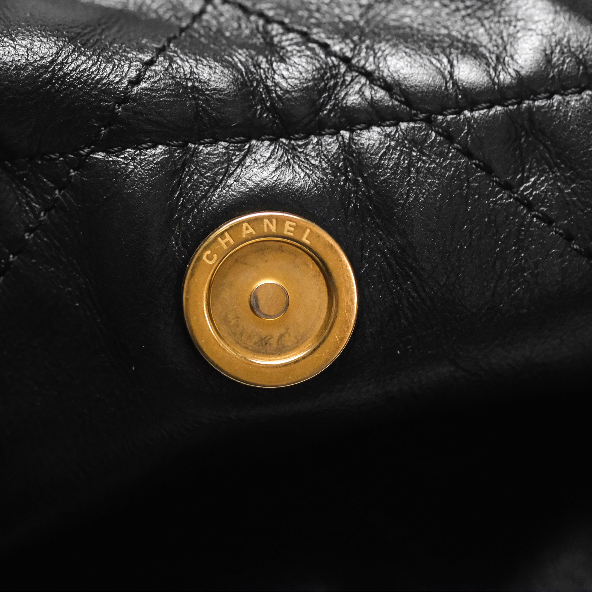 Chanel 22 Small Handbag Black Shiny Calfskin Leather with Aged Gold Hardware - Luxury Crossbody Bag for Women, Perfect for Date Night & Evening Events