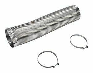 Amana 4396727RP Dryer Exhaust Duct Kit - Gray | Ventilation System for Efficient Clothes Drying | Perfect for Home Laundry Rooms & Apartment Dryers