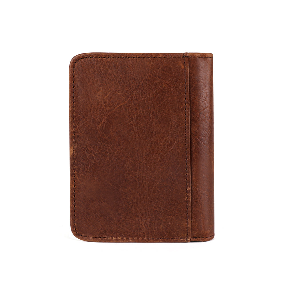 RFID Blocking Bifold Wallet for Men - Slim Leather Credit Card Holder with Money Clip - Perfect for Travel, Business & Everyday Use