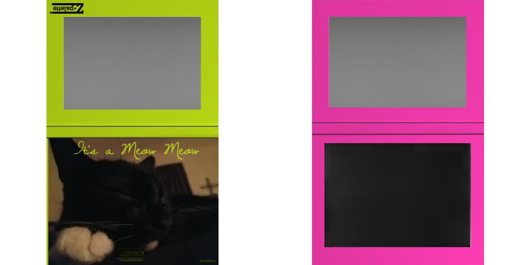 Custom Extra Large Z Palette - Magnetic Makeup Palette for Eyeshadows & Blush - Perfect for Professional Makeup Artists & Travel