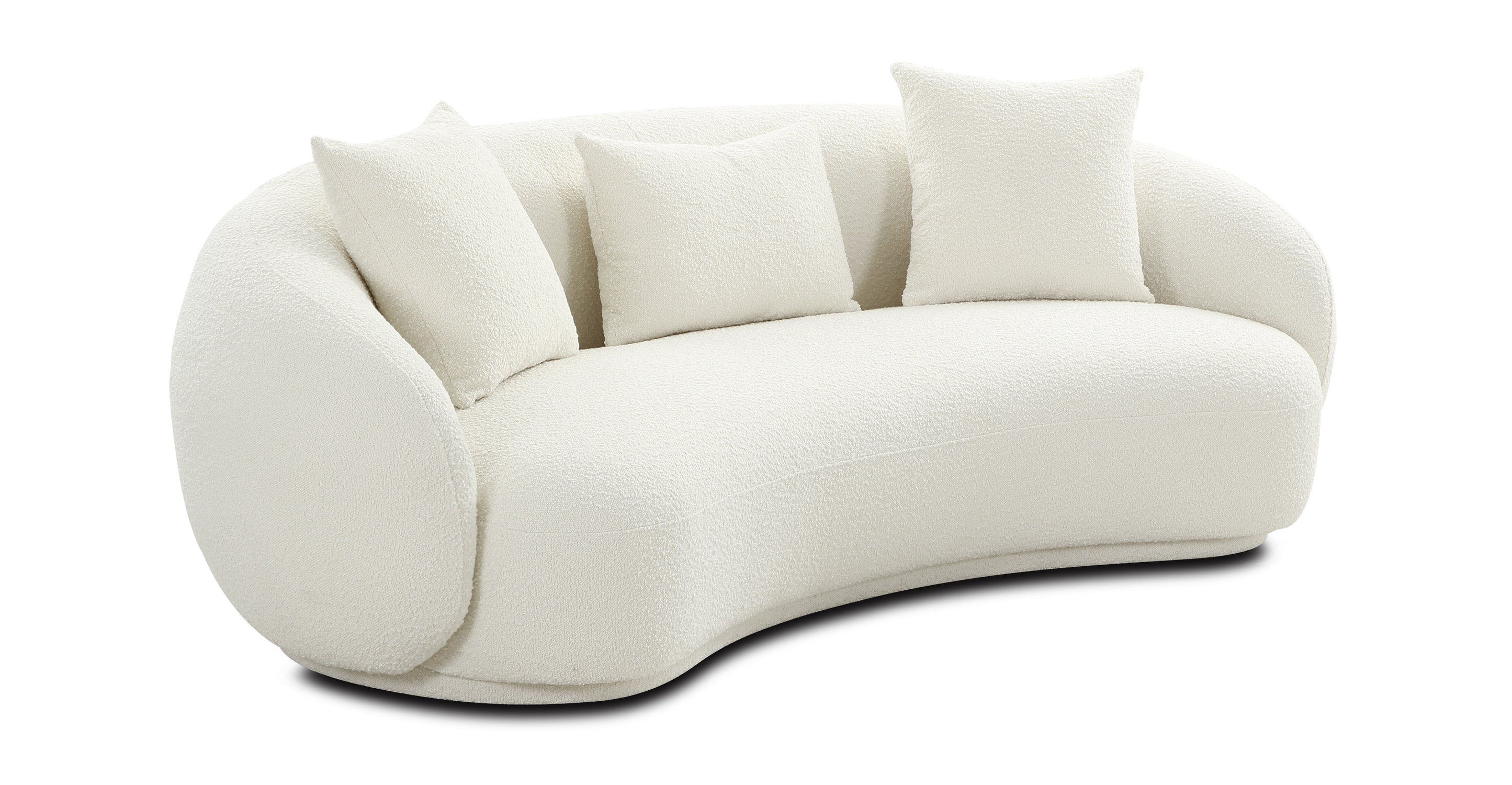 Nimes Sofa - Modern Comfortable Fabric Sofa for Living Room, Bedroom & Office | Perfect for Relaxing, Entertaining & Small Spaces