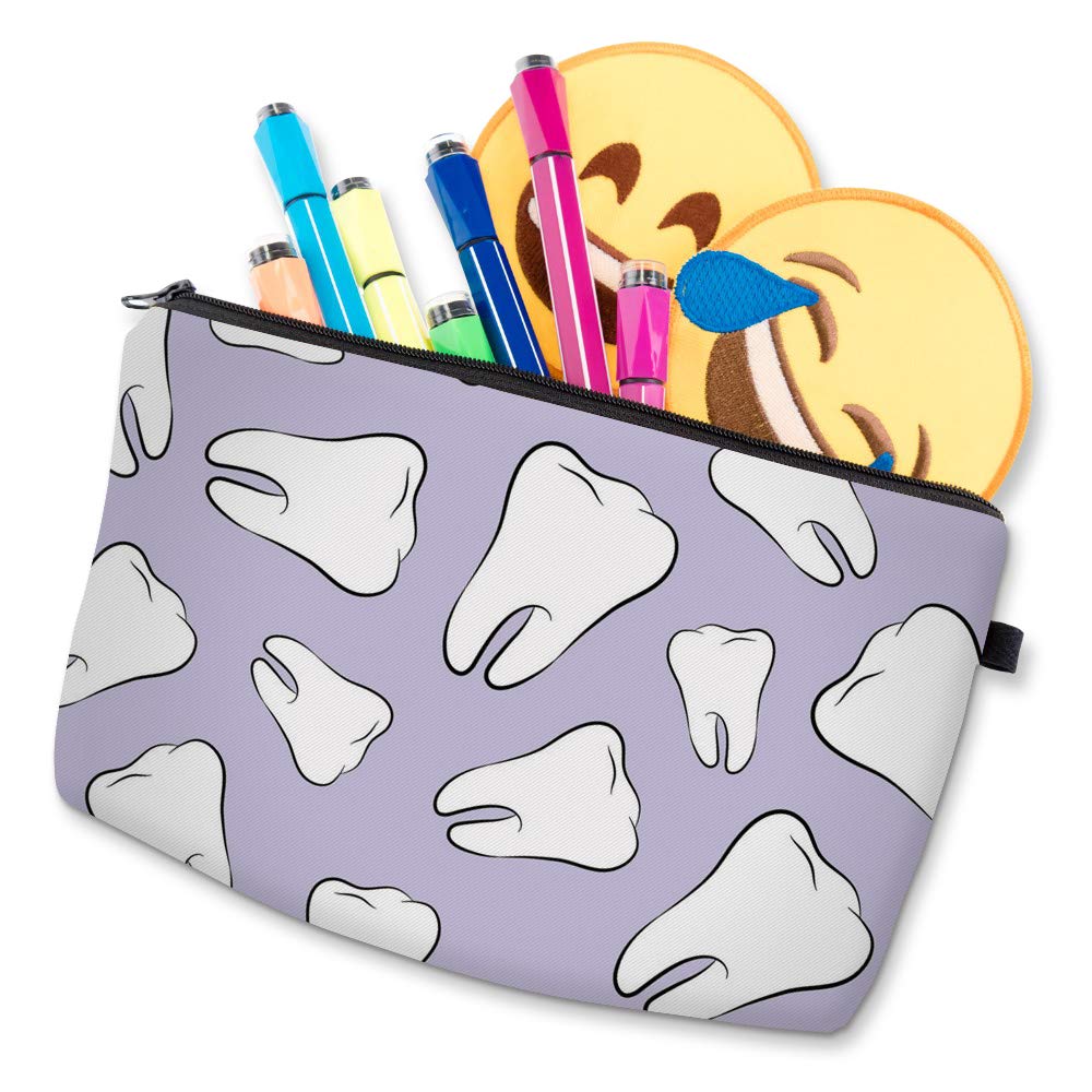 Loomiloo Waterproof Makeup Bag for Women - Travel Toiletry Organizer, Cute Gift for Cosmetics & Essentials
