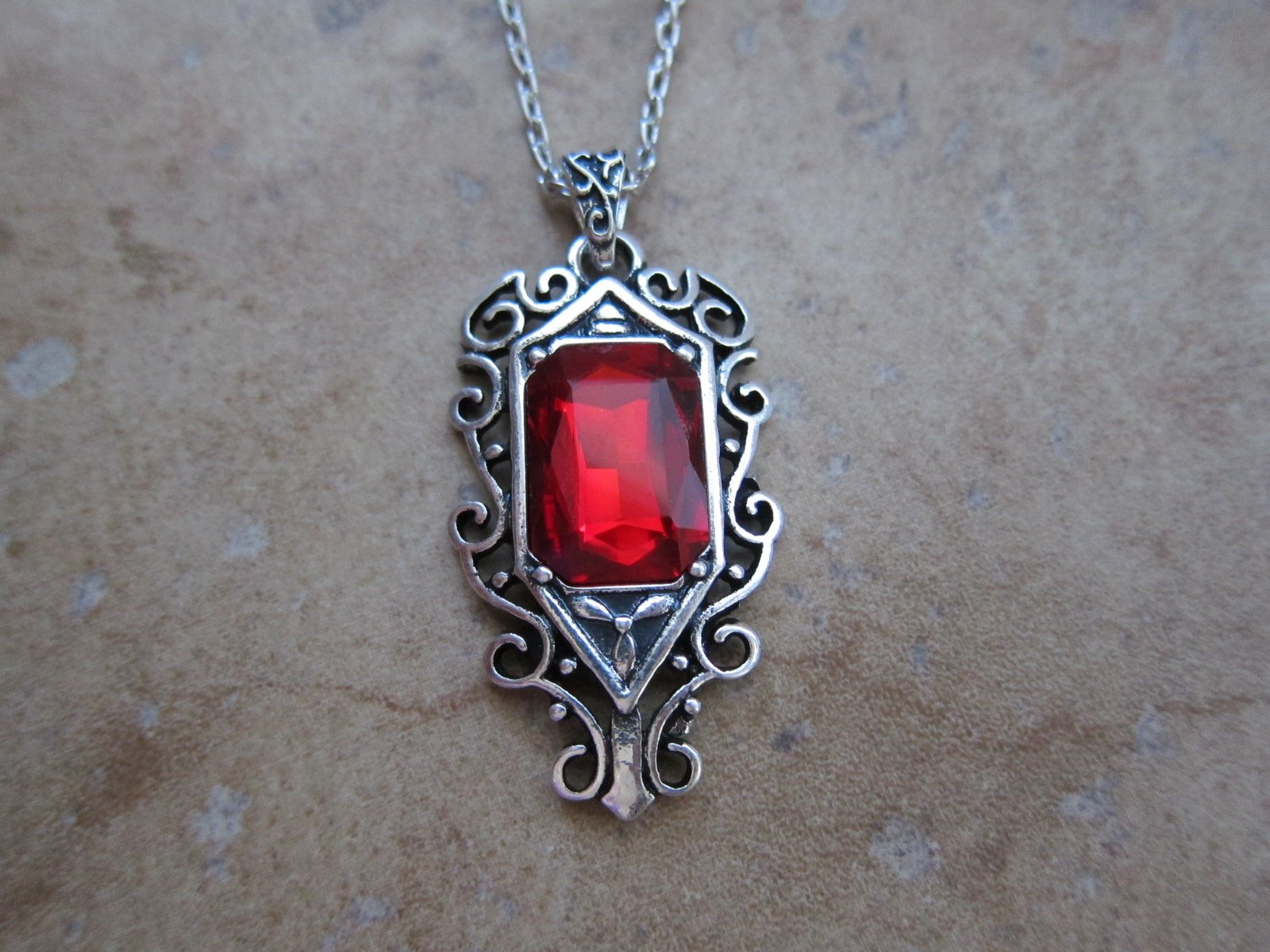 The Mortal Instruments City of Bones Isabelle Lightwood Angelic Power Pendant Necklace - Perfect Gift for Fantasy Book Fans & Cosplay Accessories