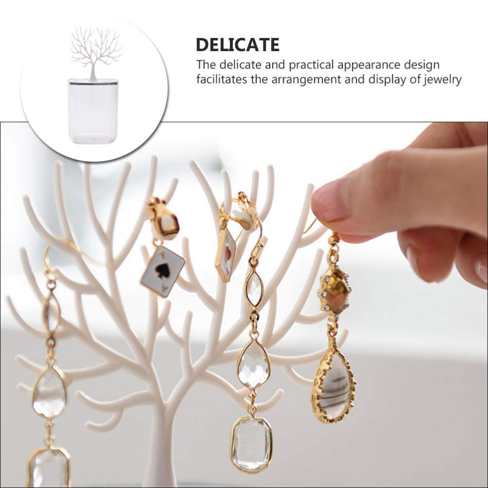 1pc Desktop Jewelry Organizer Box - Multi-Purpose Storage for Rings, Bracelets & Jewelry - Perfect for Home, Office & Travel Use