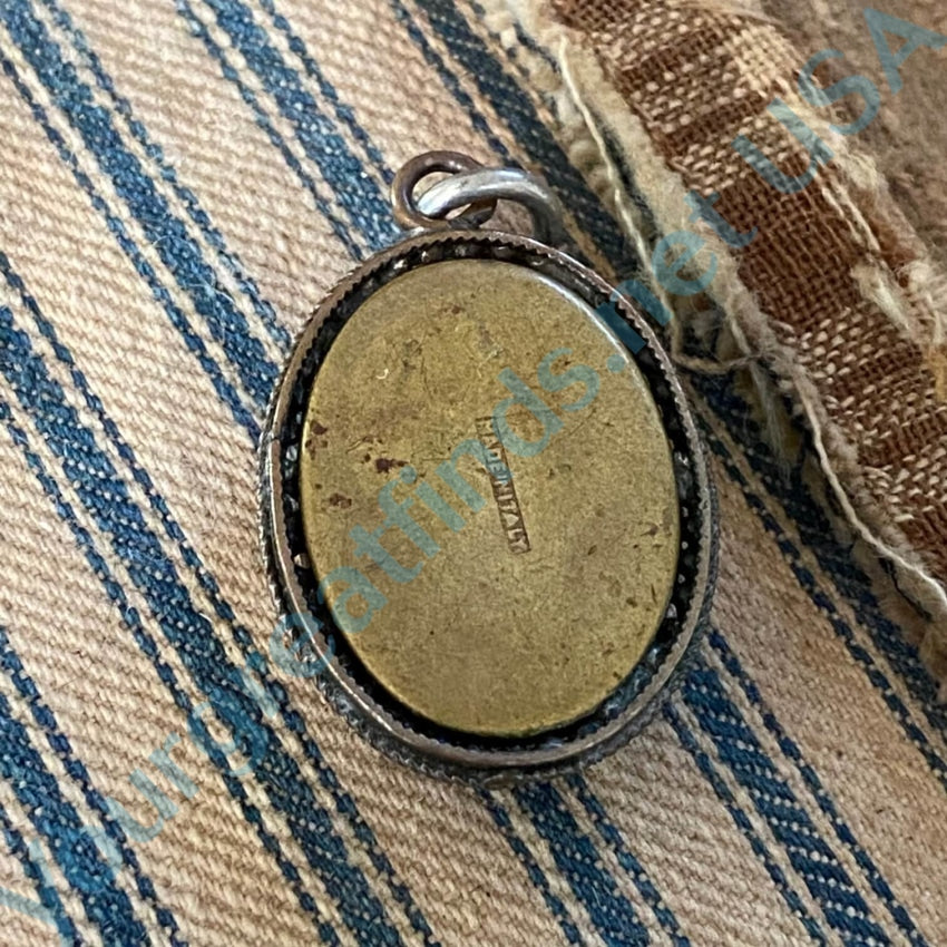 Vintage Italian Millifiore Micro Mosaic Pendant Necklace - Handmade Glass Jewelry for Women - Elegant Gift for Mother's Day, Anniversary & Special Occasions - Perfect for Weddings, Parties & Formal Events