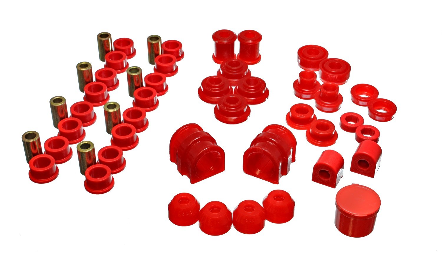 Energy Suspension 18.18101R HyperFlex Master Set for Saturn - High Performance Suspension Bushings Kit for Improved Handling & Ride Comfort | Perfect for Track Days & Street Performance Upgrades
