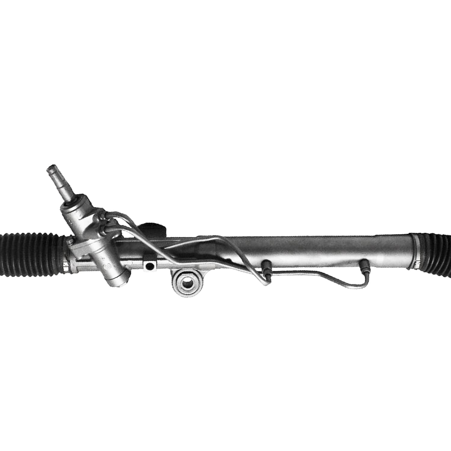 Detroit Axle - Complete Power Steering Rack & Pinion Assembly Replacement for 2006-2008 Hummer H3 with 14mm Tie Rods | Durable Steering System for Off-Road Adventures & Daily Commutes