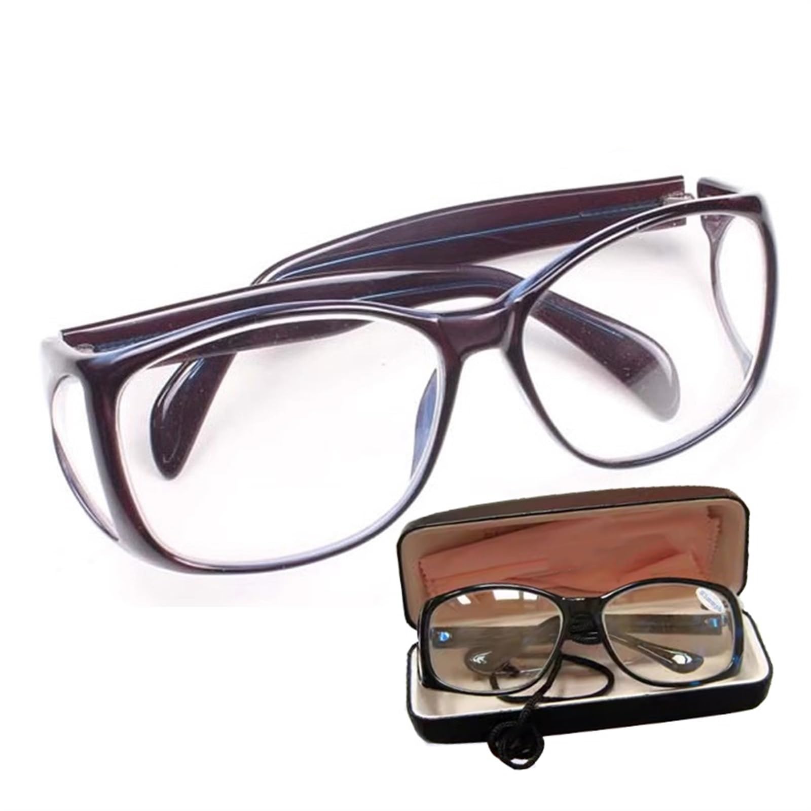 Radiation Protection Glasses - 0.75mm Pb Lead Lenses for X-ray & Radiology Safety - Protective Eyewear for Dentists, Medical Staff & Radiology Technicians