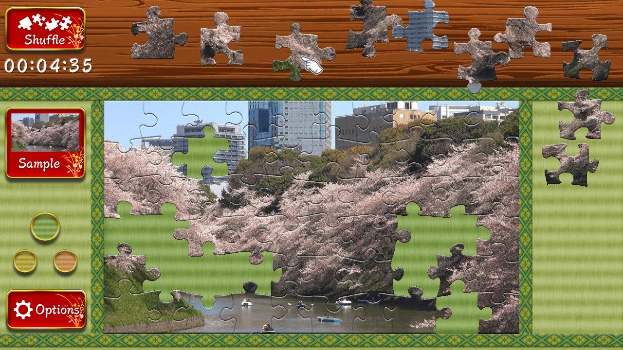 Animated Jigsaw Puzzles Collection for Nintendo Switch - Fun Family Game Night & Brain Training Activity