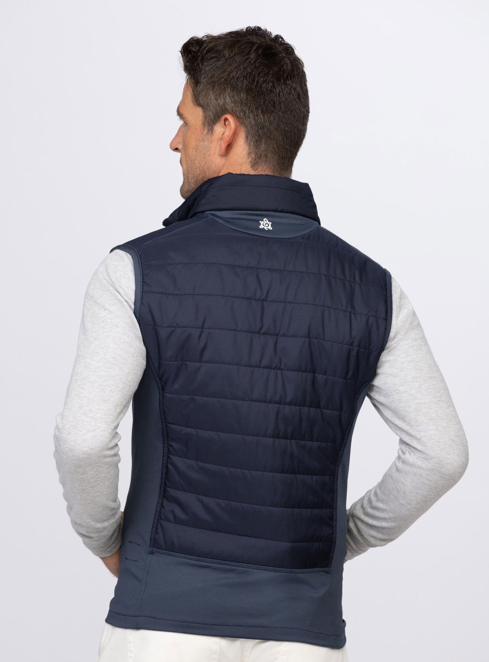 Men's Lightweight Fusion Quilted Vest - Water-Resistant Puffer Jacket for Outdoor Hiking, Camping & Winter Layering | Warm Insulated Bodywarmer for Cold Weather