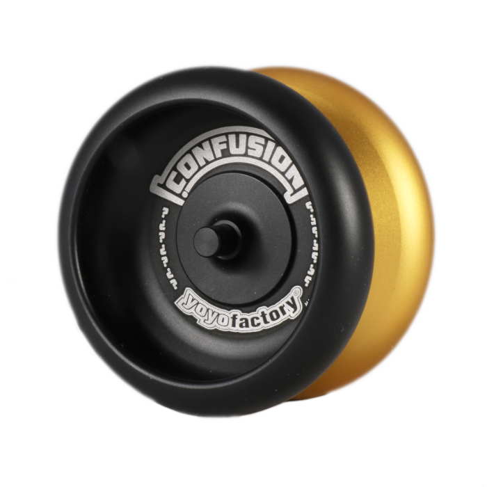 YoYoFactory Confusion Professional Yo-Yo - High Performance Metal Yoyo for Beginners & Advanced Players - Perfect for Tricks, Competitions & Stress Relief