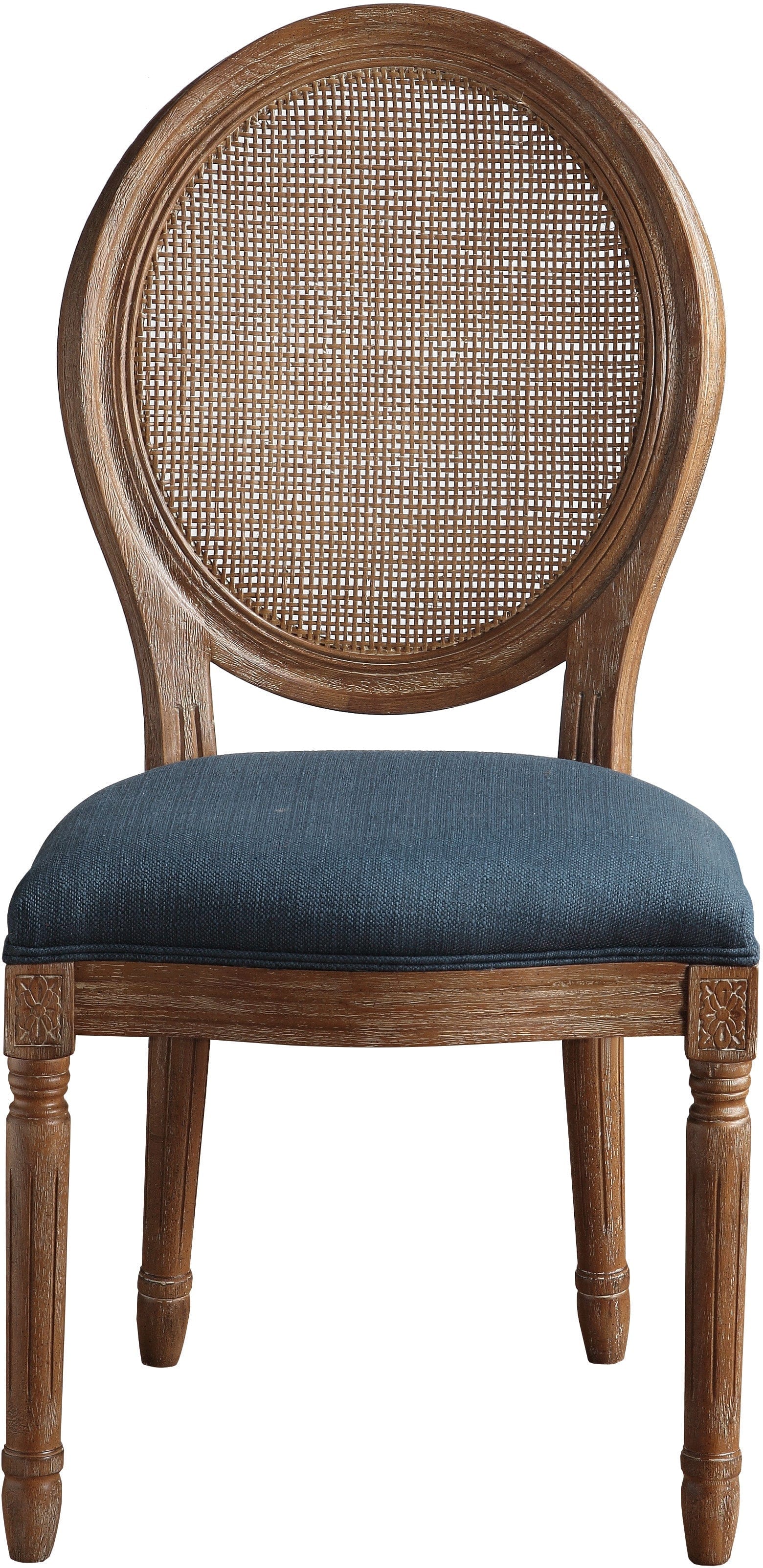 Office Star Stella Cane Back Chair - Ergonomic Office Chair with Breathable Cane Design for Home & Office Workspaces - Perfect for Desk Work, Study, and Conference Rooms