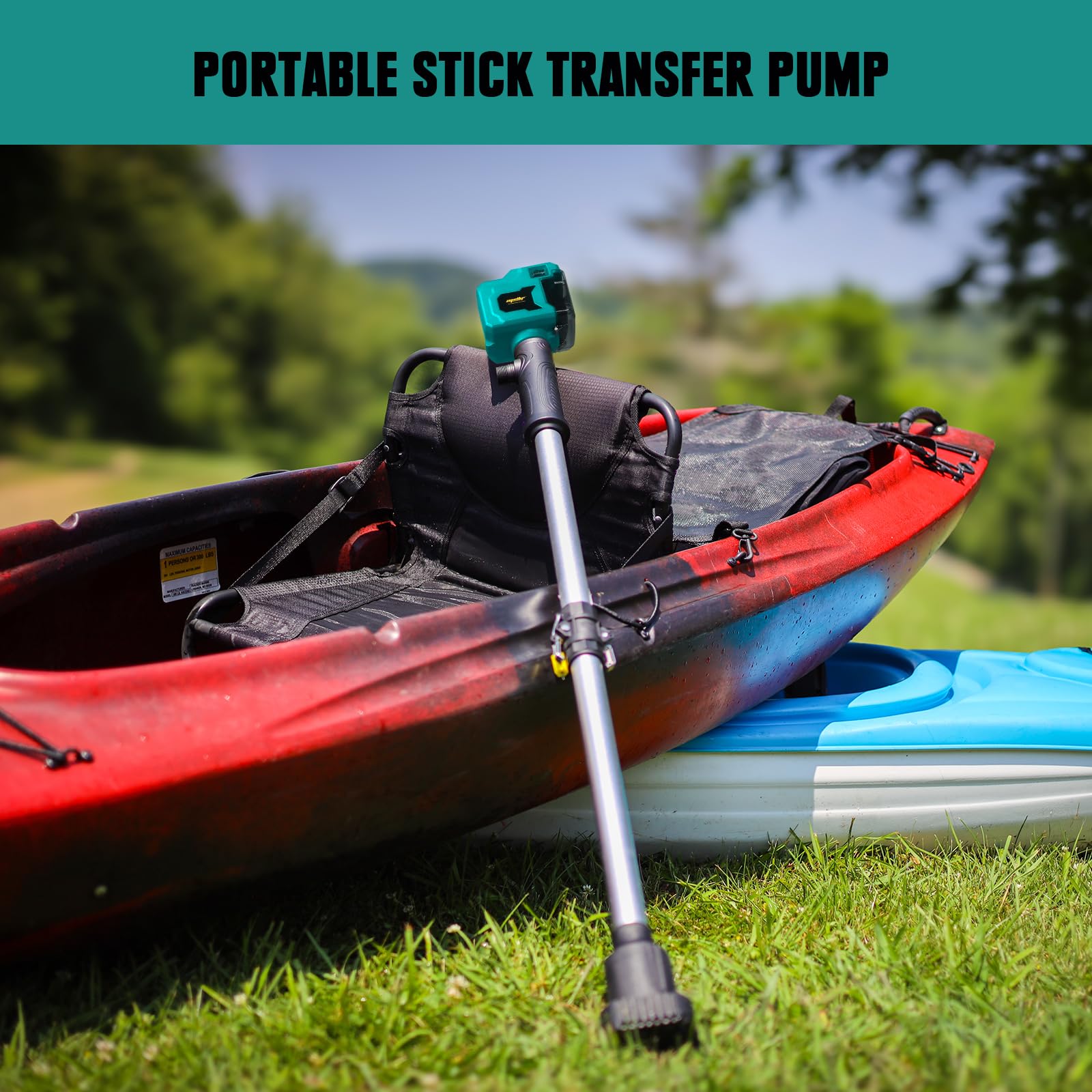 **Mellif 18V Cordless Stick Water Transfer Pump - 720GPH Brushless Submersible Pump for Makita Battery, Portable Utility Pump for Pool, Garden, Pond, Sump (Tool Only) - Ideal for Water Drainage, Irrigation & Flood Control**
