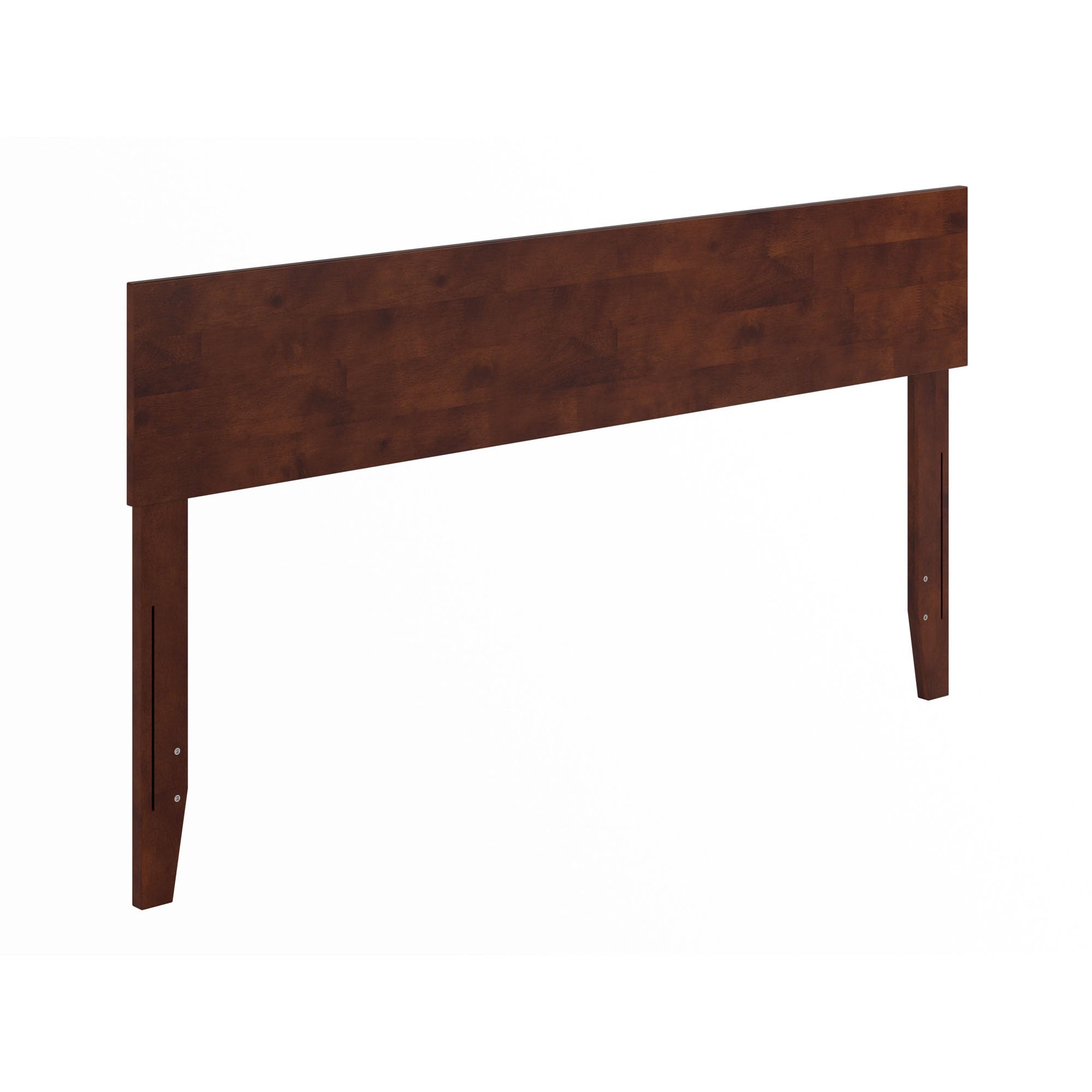 AFI Orlando Modern Solid Wood Queen Size Headboard in Walnut Finish - Perfect for Bedroom Decor and Contemporary Home Furniture
