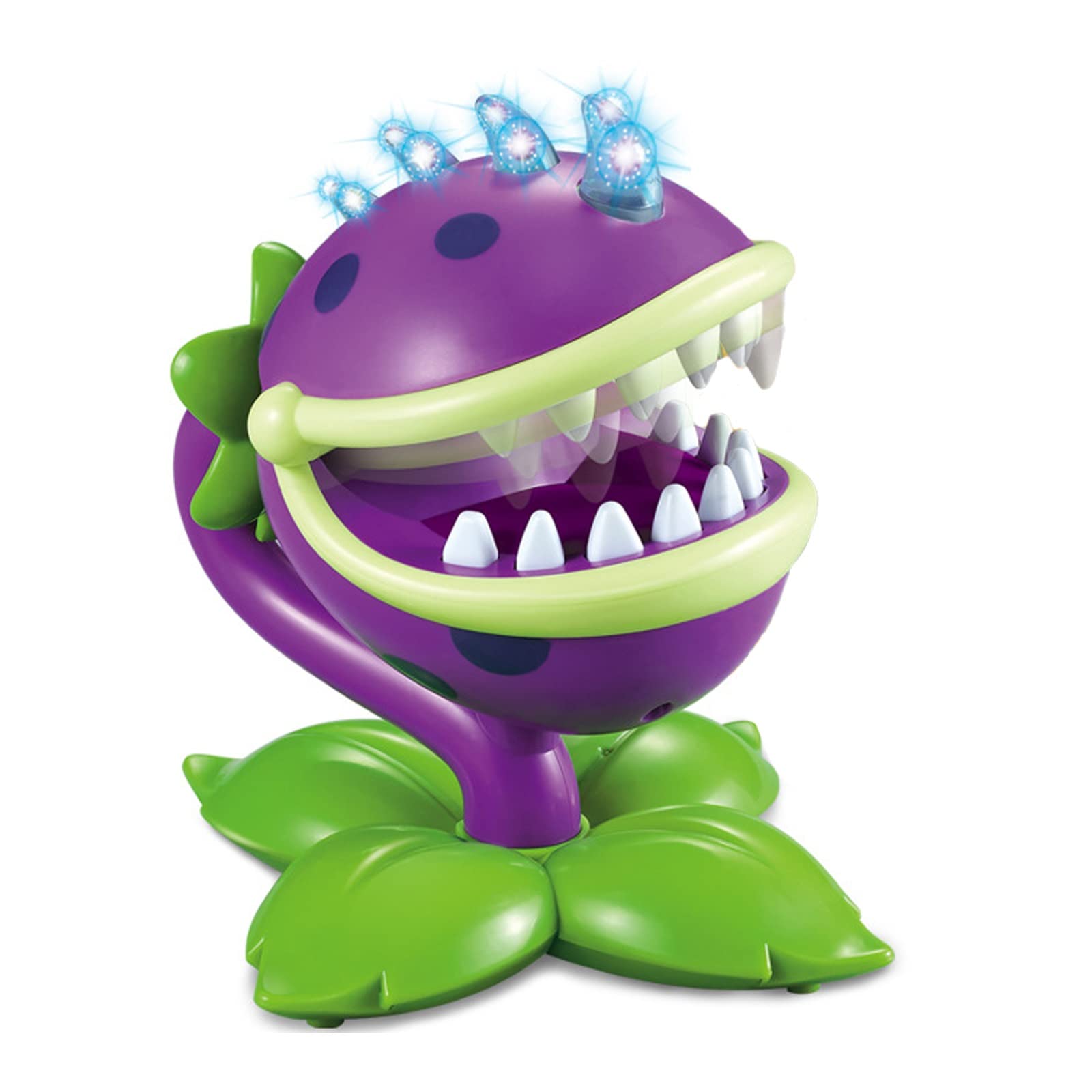 LoveKunYu Plants vs Zombies 2 Interactive Toy Set - Piranha, Shark & Zombot Sharktronic with Sound & Light Effects - Chomper & Guacodile Game Character Toys (KO Edition) - Perfect for Kids' Birthday Gifts & Collectible Display